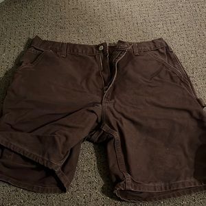 Size 36 Carhartt brown cargo shorts